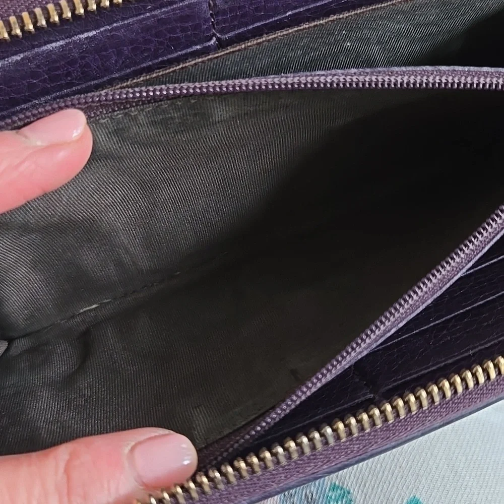 Gucci GG Canvas Continental Zip Around Wallet